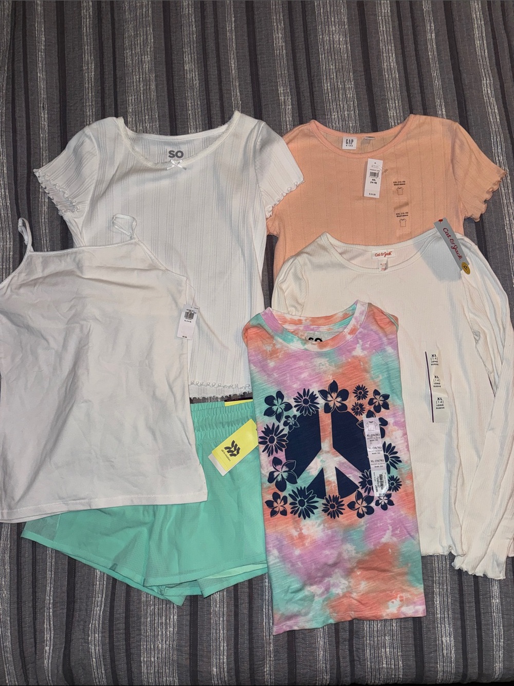 Misc Brand Short Sleeve Tops Size 14